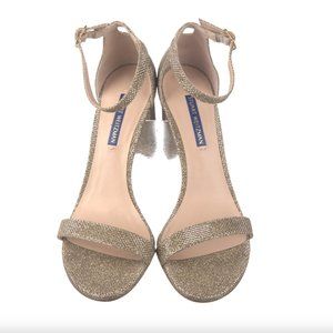 STUART WEITZMAN Glitter Accents Sandals